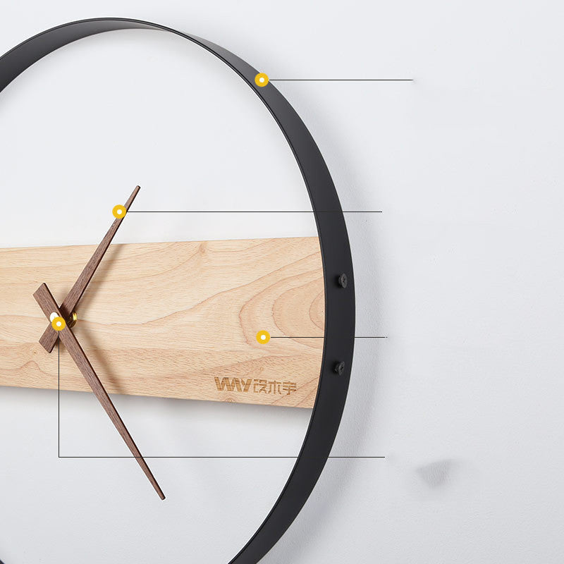 Wooden Wall Clock