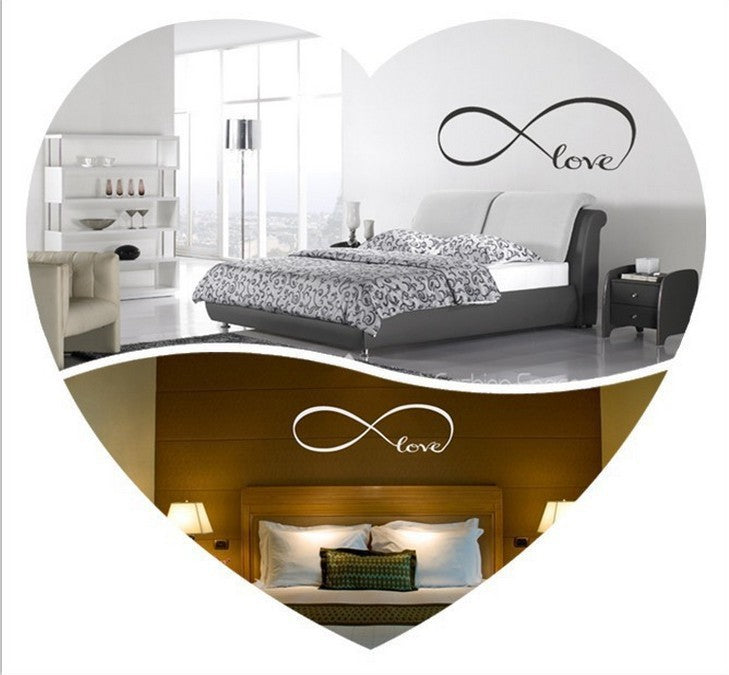 HOT DIY Love Bedroom Wall Decal Quotes Vinyl Wall Stickers For Home Room Decoration
