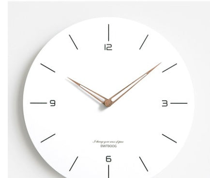 Modern Minimalist Living Room Home Wall Clock Fashion Atmosphere Silent Wall Clock Quartz Clock Nordic Clock