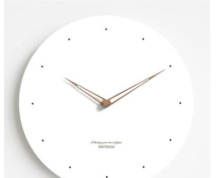 Modern Minimalist Living Room Home Wall Clock Fashion Atmosphere Silent Wall Clock Quartz Clock Nordic Clock