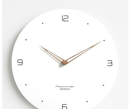 Modern Minimalist Living Room Home Wall Clock Fashion Atmosphere Silent Wall Clock Quartz Clock Nordic Clock