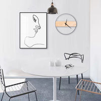 Wooden Wall Clock
