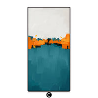 Amazon Aliexpress Hot-Selling Abstract City Architectural Decoration Painting Creative Color Home Entrance Painting