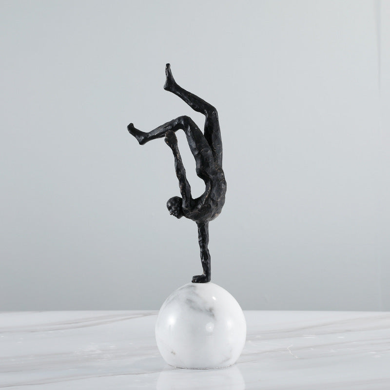 Simple Modern Living Room Decoration Inverted Character Decoration