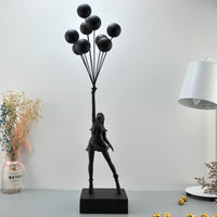 Bubble Girl Character Sculpture Decoration Decoration