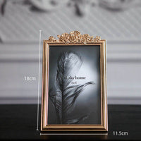 Modern Light Luxury Alloy Home Textile Home Decoration Art Photo Frame