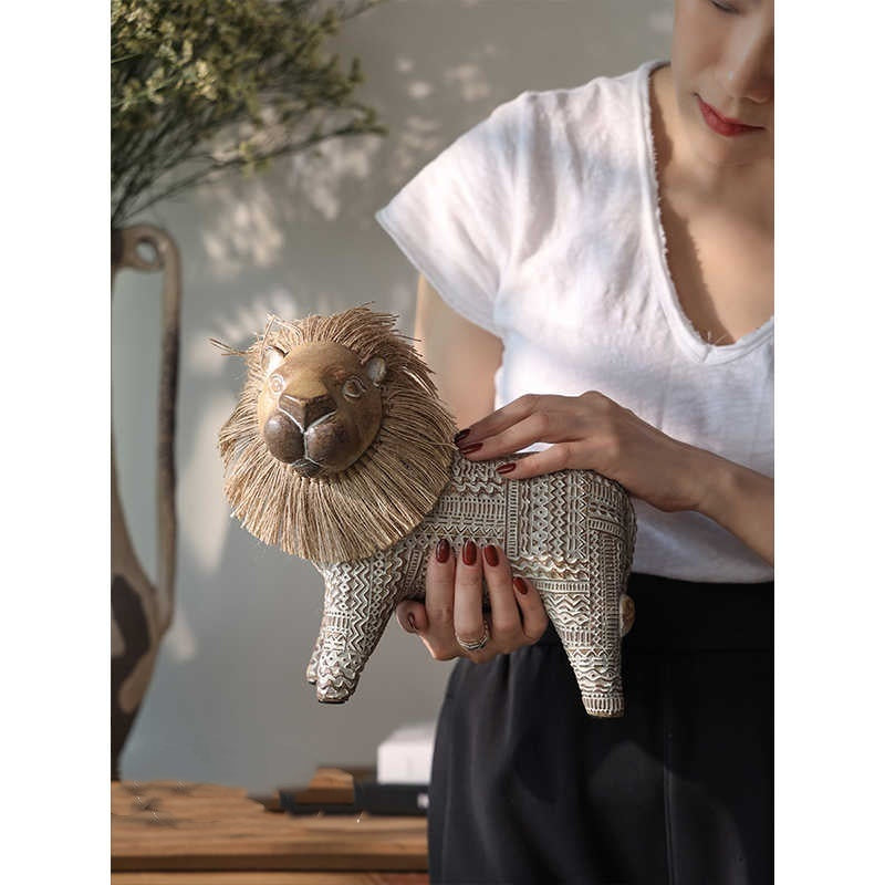 Little Lion Art Decoration Crafts Bedroom Living Room Decorations