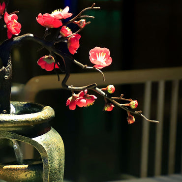 Creative Home Furnishing Plum Blossom Wine Rack Living Room Decoration Decorations
