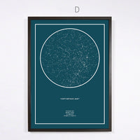 Home Fashion Constellation Decorative Creative Hanging Paintings