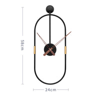 Creative Wall Clock Home Living Room Bedroom Decoration Wall Clock Nordic Style Simple Clock