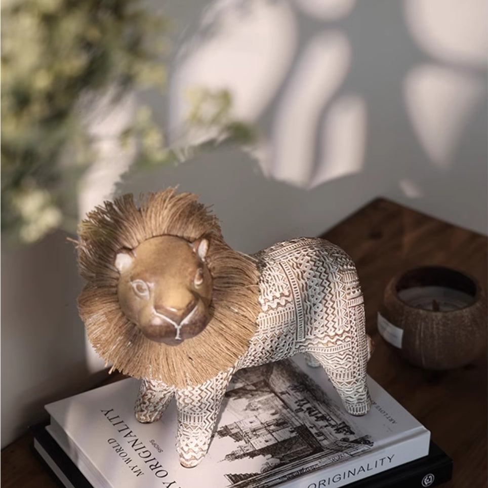 Little Lion Art Decoration Crafts Bedroom Living Room Decorations
