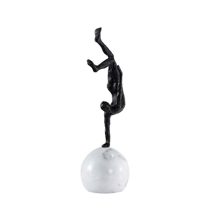 Simple Modern Living Room Decoration Inverted Character Decoration