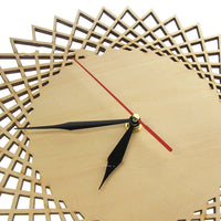 Geometric Abstract Graphic Wall Clock Modern Wall Decoration Wall Clock