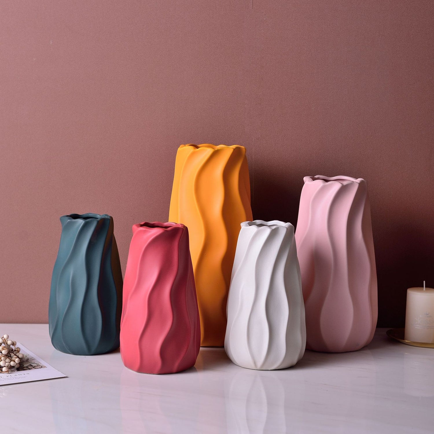 vase and pots