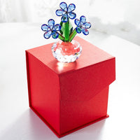 Crystal Flowers Car Decoration Living Room Creative Decorations