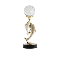Light Luxury High-grade Crystal Dolphin Soft Home Decoration Desktop Ornaments