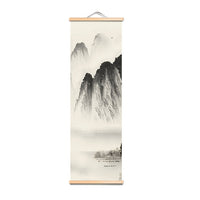 Solid Wood Paintings And Ink Landscapes