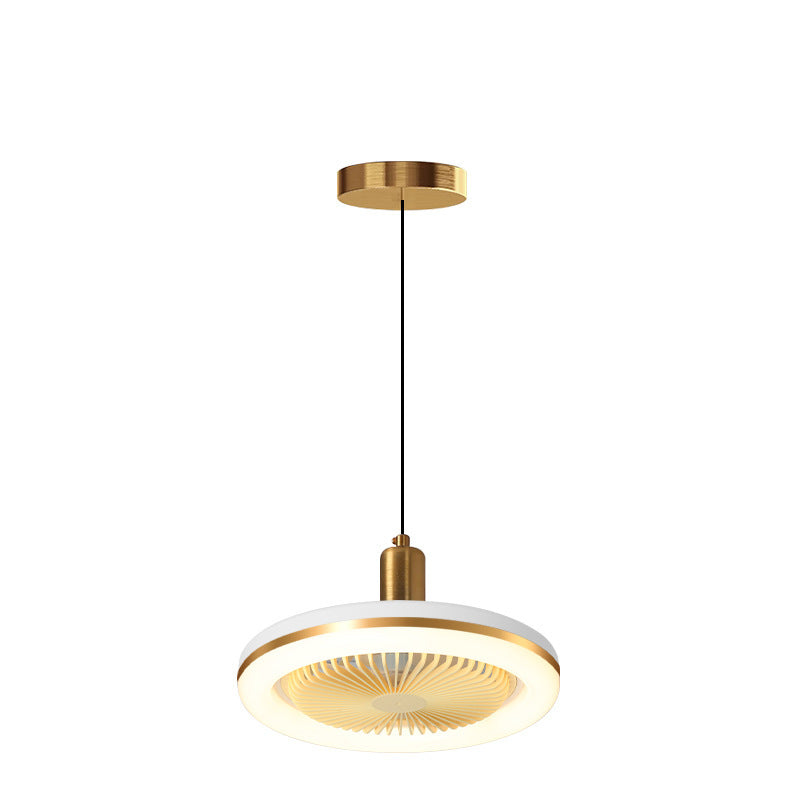 Fan Lamp Restaurant Ceiling Fan Lights Mute Modern Minimalist