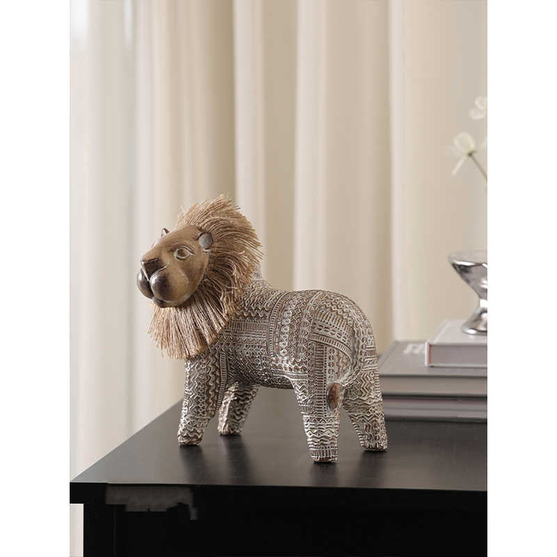 Little Lion Art Decoration Crafts Bedroom Living Room Decorations
