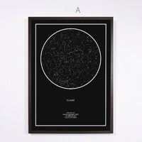 Home Fashion Constellation Decorative Creative Hanging Paintings