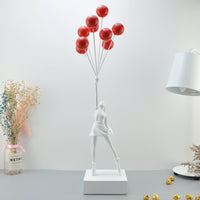 Bubble Girl Character Sculpture Decoration Decoration