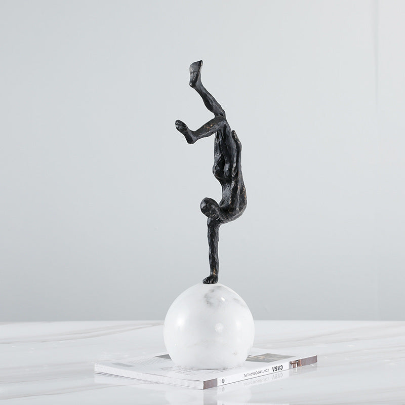 Simple Modern Living Room Decoration Inverted Character Decoration